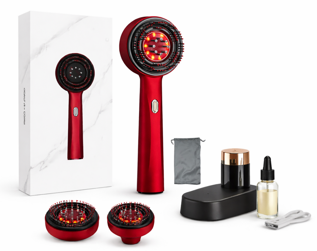 Електрическа четка за растеж на коса с инфрачервена светлина