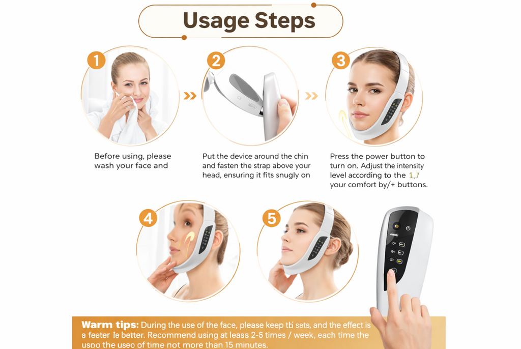 Електрически V-образен лифтинг апарат за лице