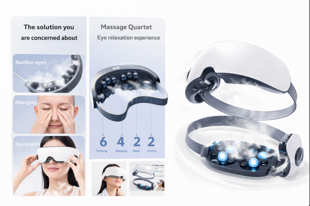 Ново Поколение Парен масажор за очи